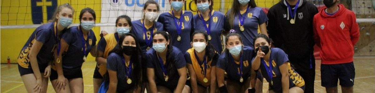 Seleccionadas de la UCM sumaron otro triunfo en cuadrangular de Voleibol