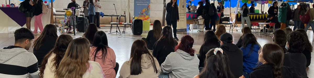 Carnaval Saludable resultó todo un éxito en UCM sede Curicó