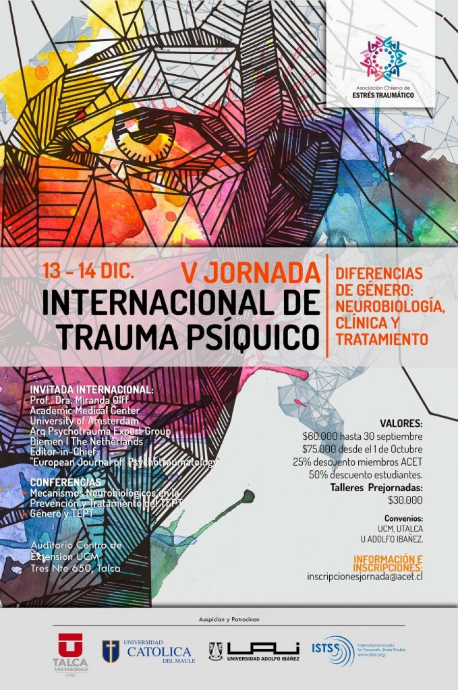 V Jornada Internacional de Trauma Psíquico se realizará en Extensión UCM