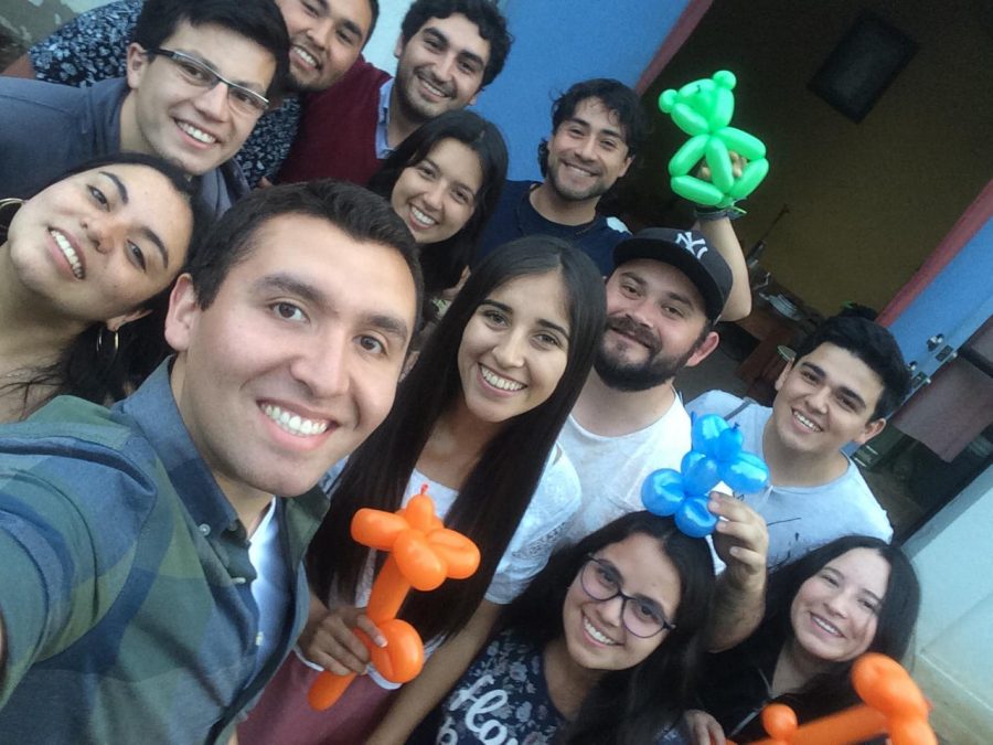 Universitarios repartieron alegría en hogares del Sename
