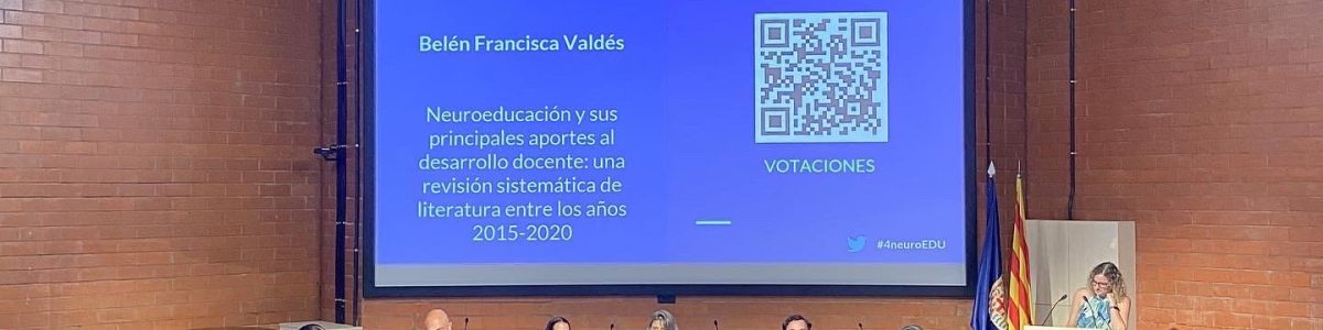 Belén Valdés estuvo en importante congreso internacional organizado por la U. de Barcelona