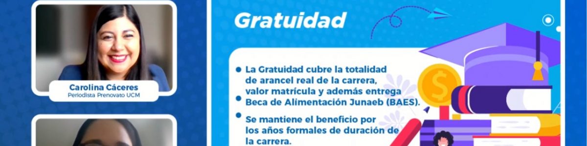 Prenovato UCM estrena nuevo ciclo de charlas en YouTube sobre financiamiento de carreras