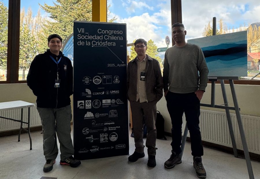 Destacada participación de equipo UCM en el VII Congreso Chileno de la Criósfera