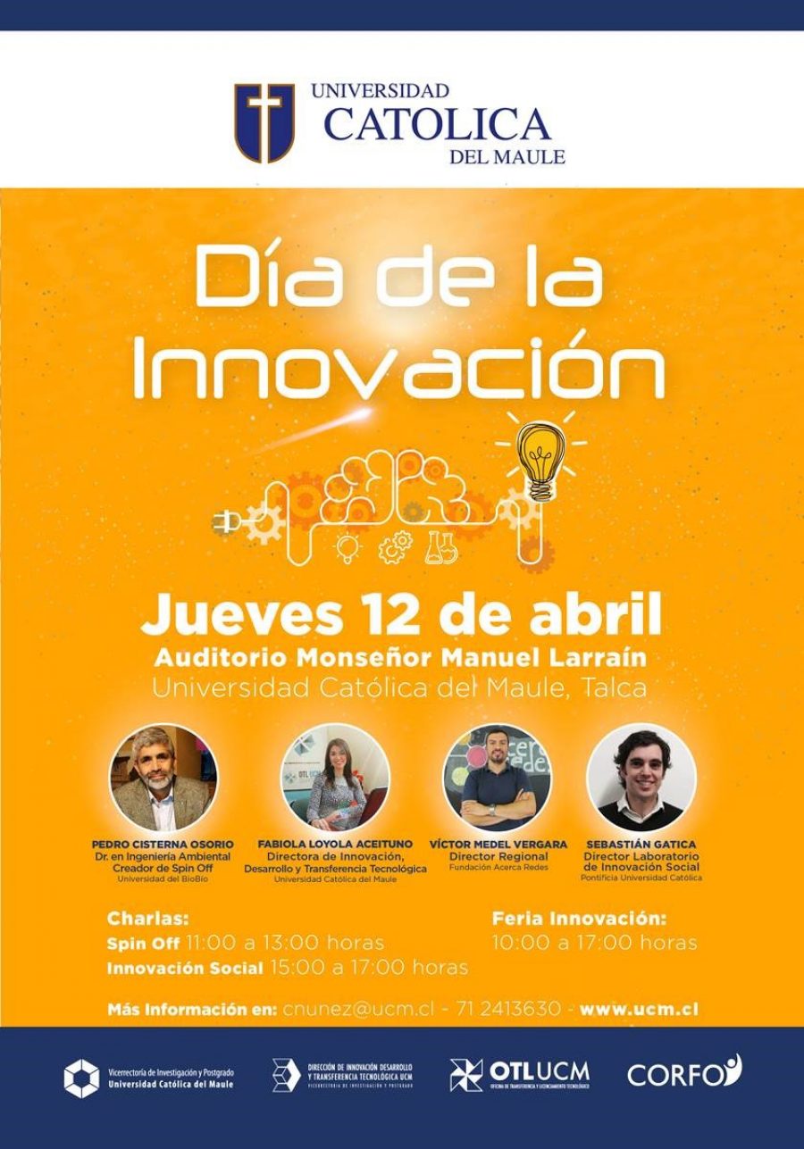 El 12 de abril celebraremos el Día de la innovación