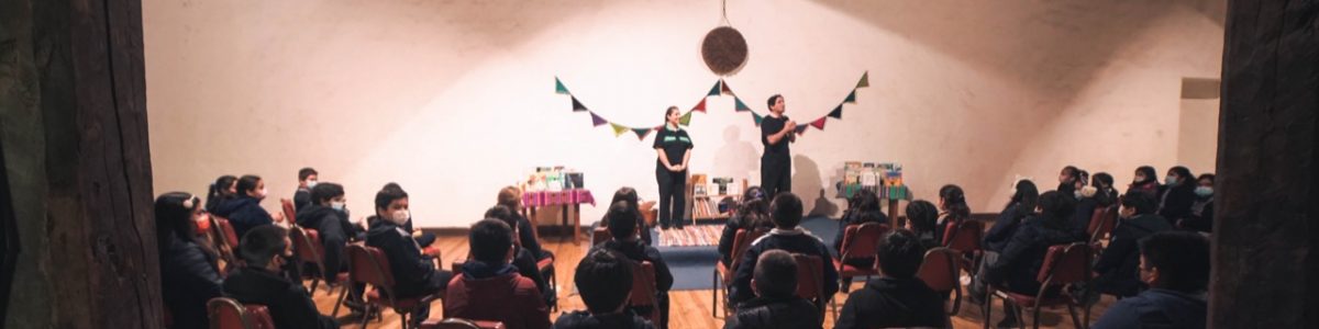Niños y niñas disfrutaron de celebración del “Día del Libro” en la Villa Cultural Huilquilemu