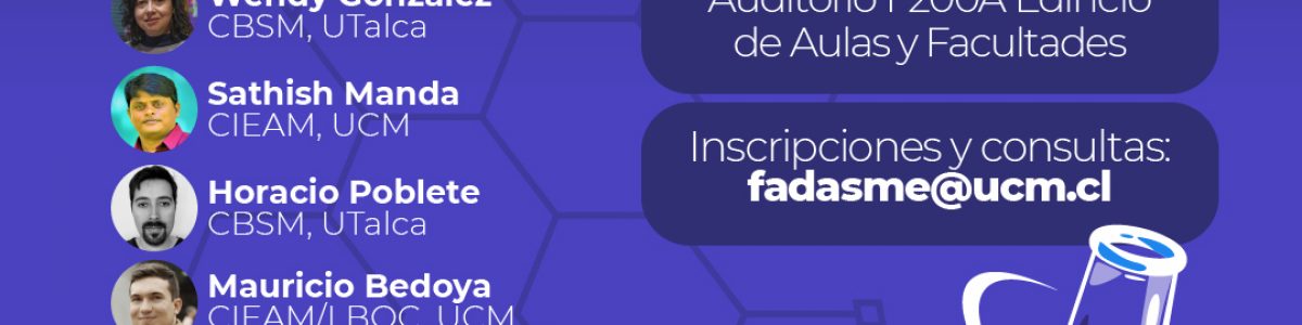 Anuncian encuentro con últimas novedades de la química