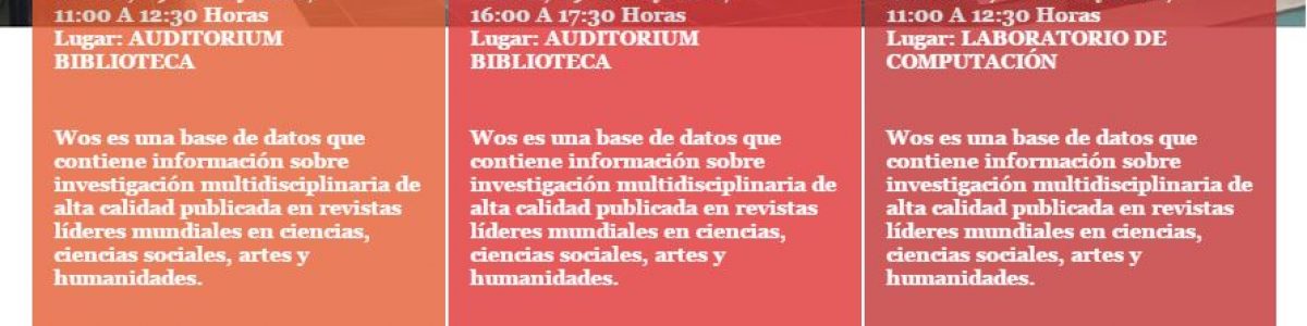 Te invitamos a participar del Taller de Base de Datos ISI