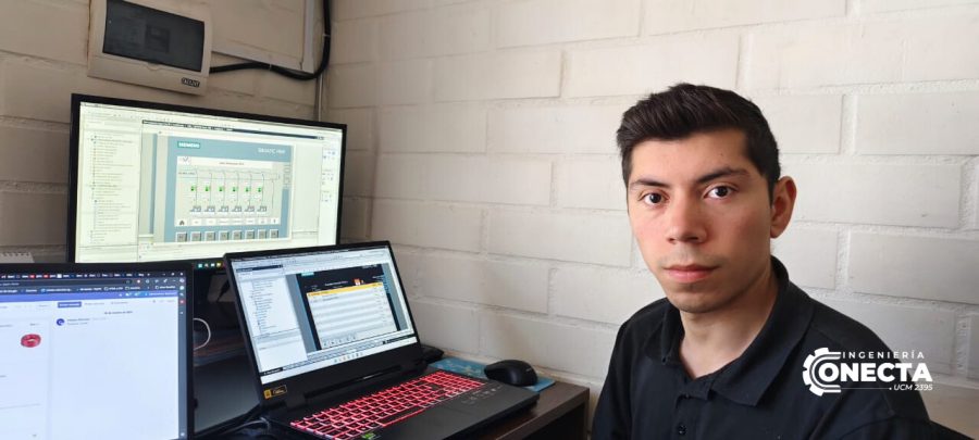 Estudiante de Ingeniería en Automatización y Control contribuye con soluciones en la empresa Izetronic