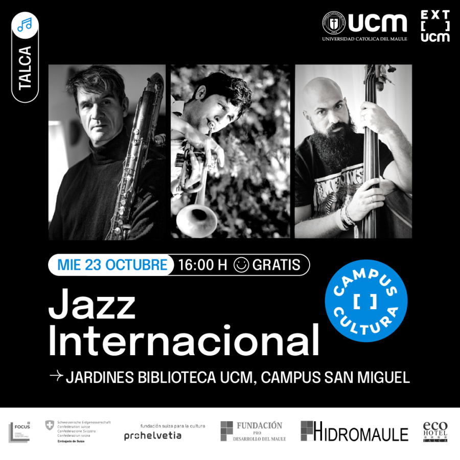 DESDE SUIZA: JAZZ INTERNACIONAL LLEGA A UCM CAMPUS SAN MIGUEL