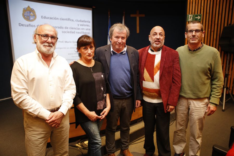 Magíster en Didáctica de las Ciencias Experimentales recibió a destacados académicos españoles