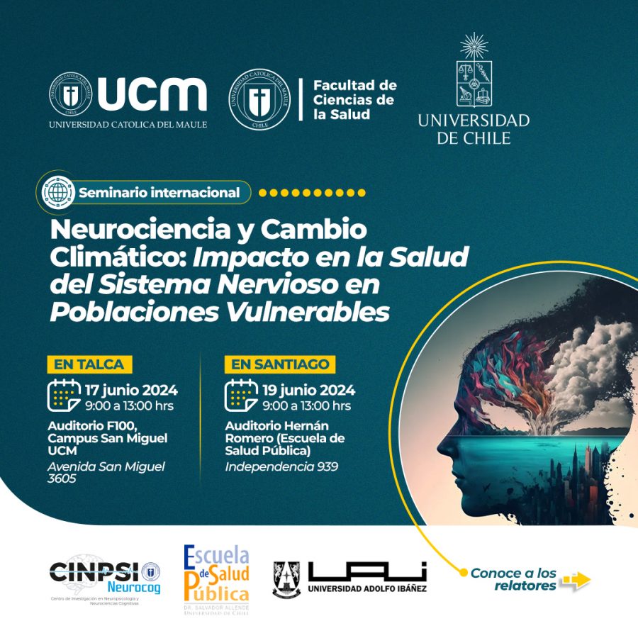 Expertos Mundiales Llegan a Chile para Reflexionar sobre Neurociencia y Cambio Climático