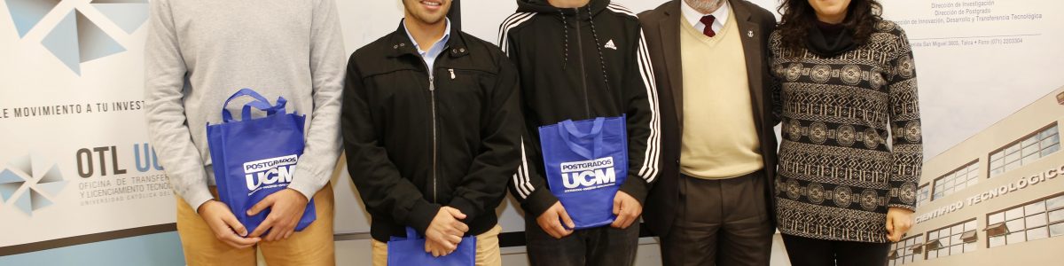 UCM premió tesis de estudiantes que son un aporte en innovación